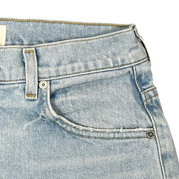 Citizens of Humanity Calista Curve Jeans 26" Exposed Zipper Balloon Barrel Leg - Picture 13 of 14